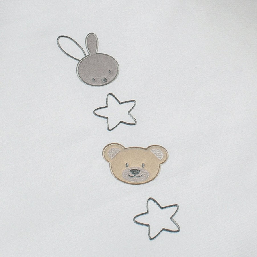 New Foppapedretti Completo Piumone In Cotone Bunny&Co