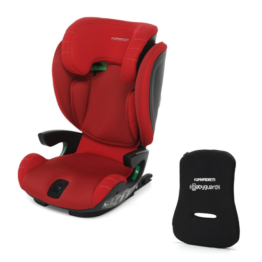 Clearance Foppapedretti Lista Nascita Skill I-Size Red + Babyguard