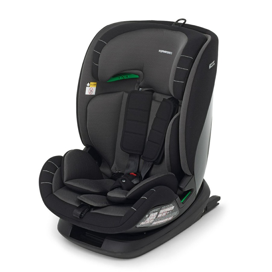 Best Foppapedretti Lista Nascita Pitstop I-Size Black + Babyguard