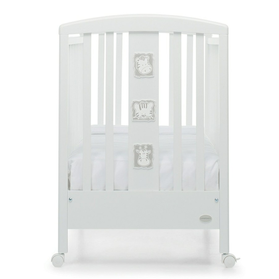 Clearance Foppapedretti Lettino Legno Bambino Babyzoo Bianco