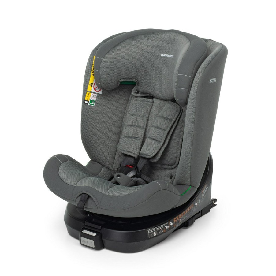 Online Foppapedretti Lista Nascita Iturn I-Size Grey + Babyguard